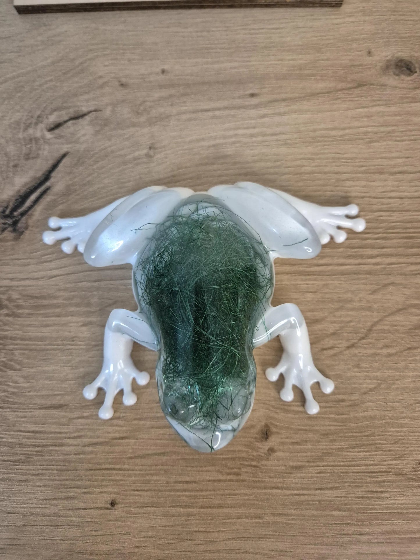 Handmade Resin Frog